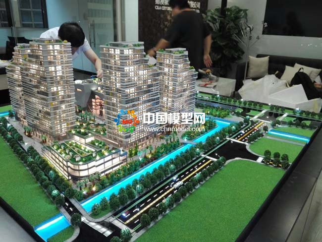 香港商業地產沙盤模型