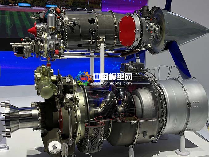 中國航發AEP60E航空發動機模型