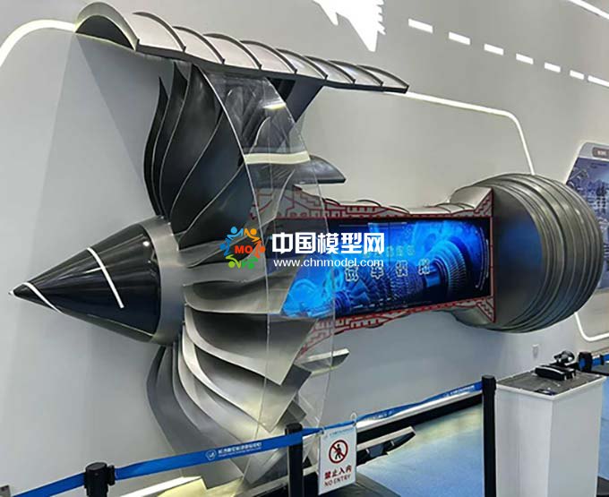 航空發(fā)動機(jī)試車模擬沙盤模型
