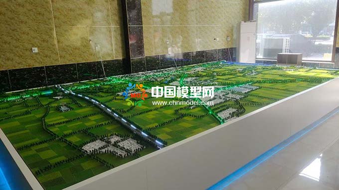 濰坊水利局規劃沙盤模型