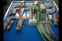 港口倉儲模型,發電廠模型,煤化工模型