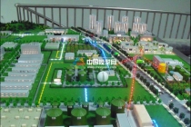 能源再生利用，城市垃圾發電沙盤模型